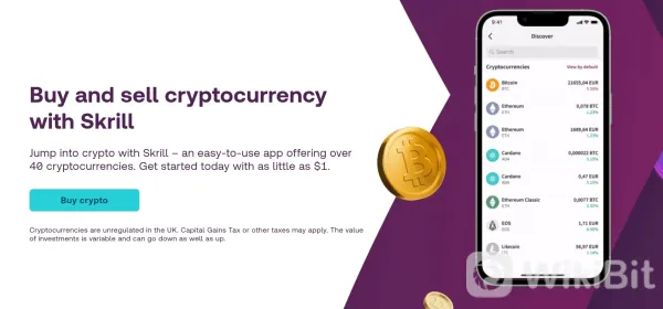 Cryptocurrencies Available