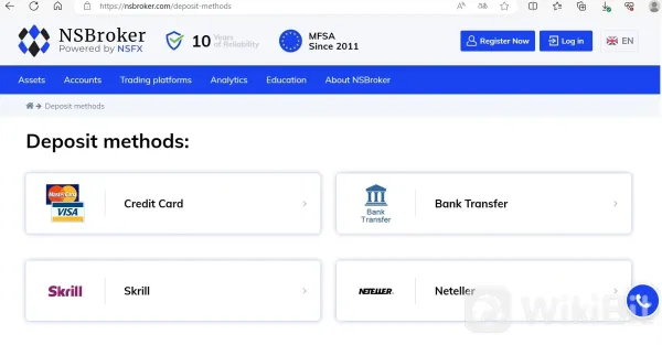 Deposit & Withdrawal
