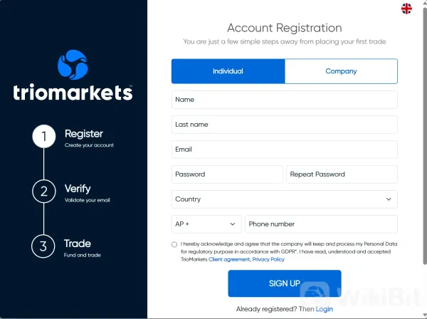 Fill In Your Personal Information