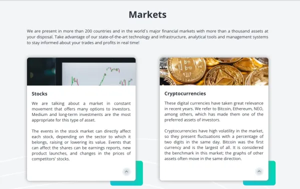 Cryptocurrencies Available