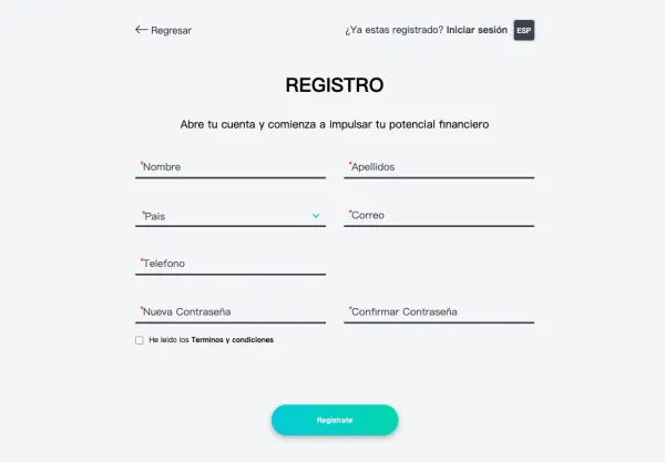 How to open an account