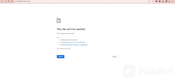Sitio web no disponible
