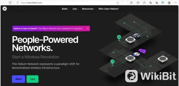 Página principal de HNT