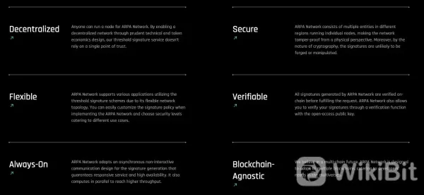 ARPAのユニークな特徴