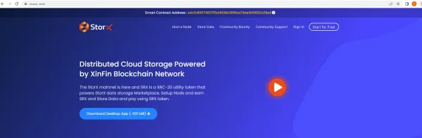 StorX Network(SRX)の概要