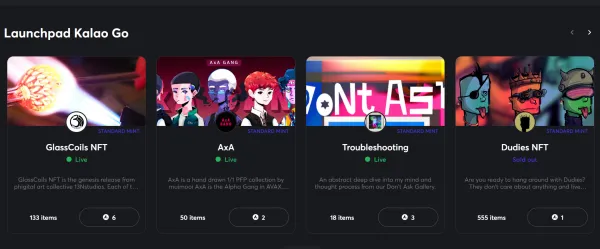 Intercambios para comprar Kalao(KLO)