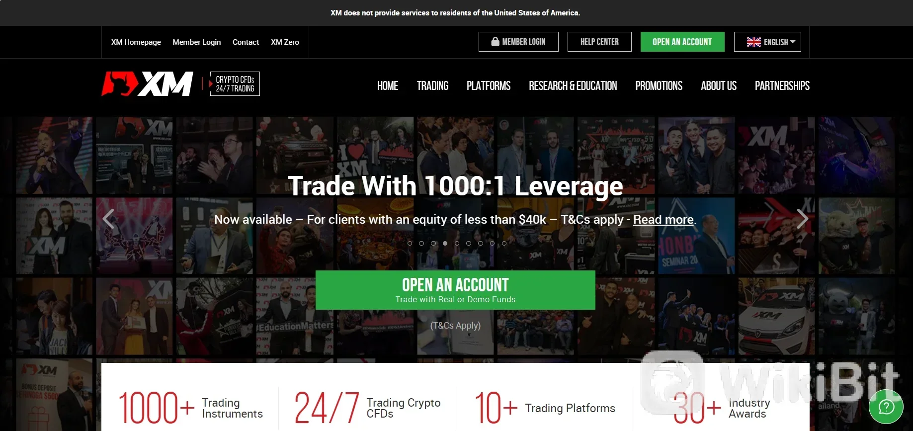 XM review, trading platform - Wikibit