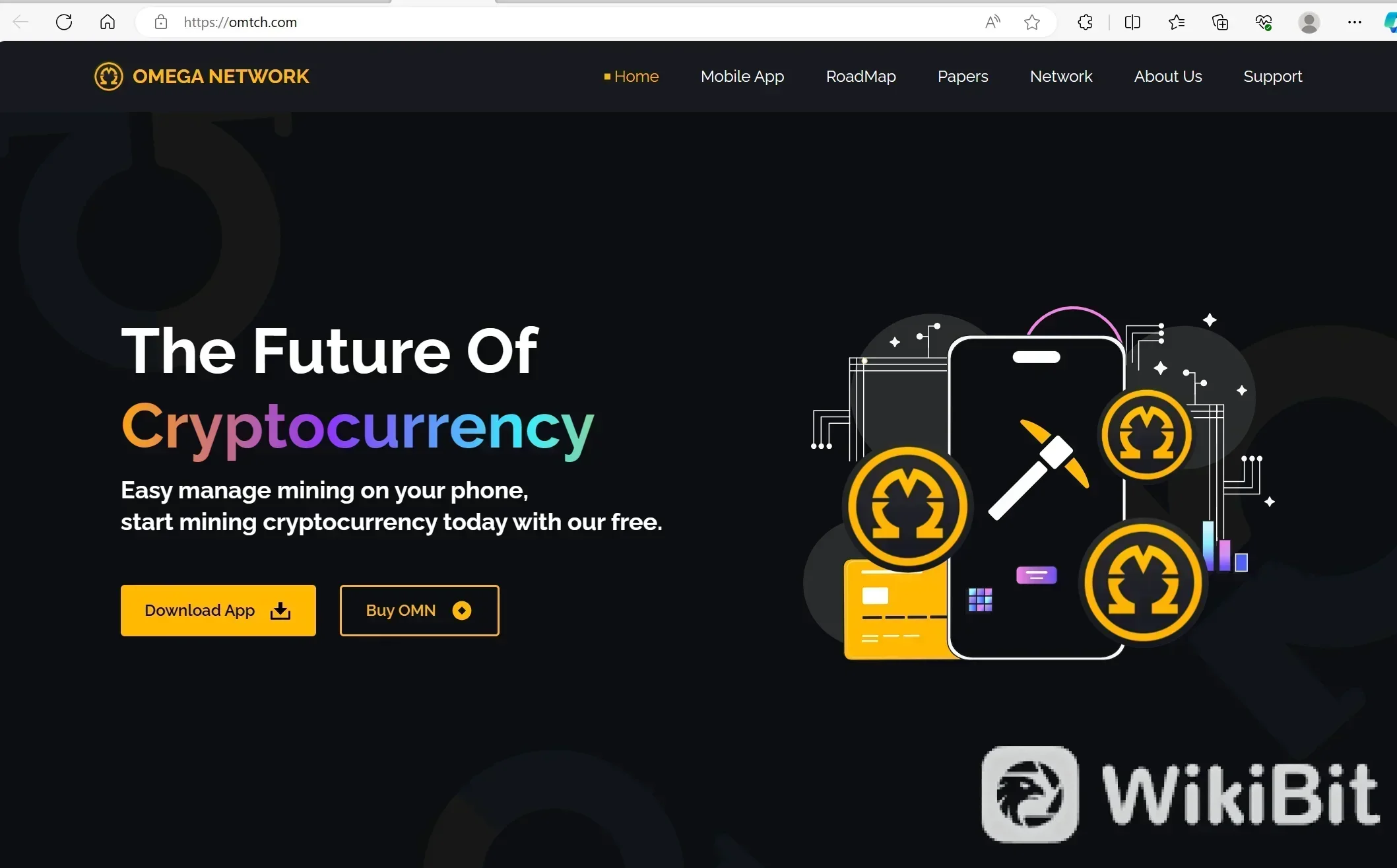 OMEGA NETWORK review, trading platform - Wikibit