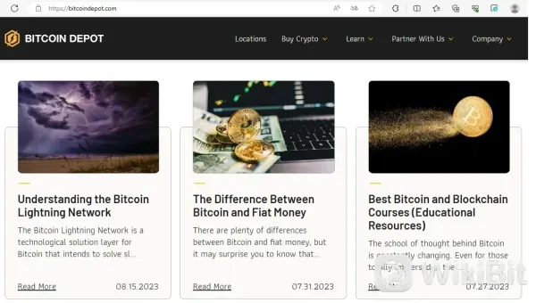 Resumen de BITCOIN DEPOT