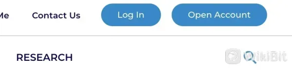 click on the Open Account button