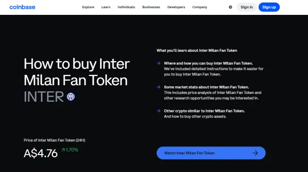 Intercambios para comprar INTER