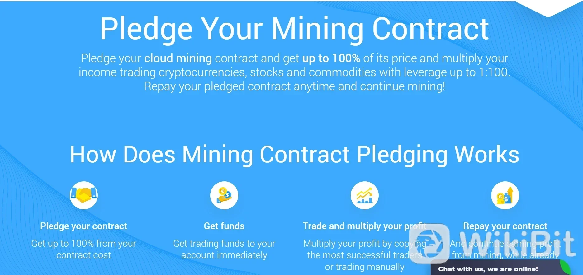 มัดจำสัญญาขุดเหมืองคลาวด์ของคุณ