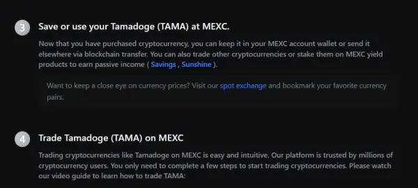 Exchanges to Buy Tamadoge(TAMA)?