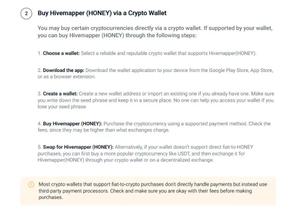 Bursa untuk Membeli Hivemapper(Honey)
