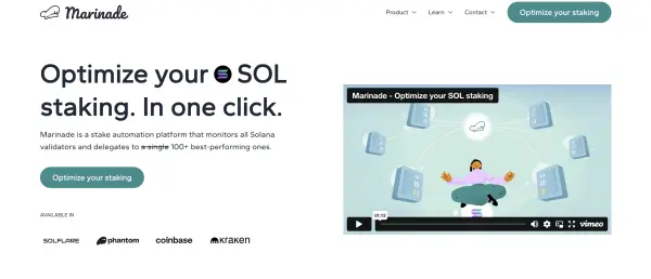 Visão Geral da Marinade (MSOL)