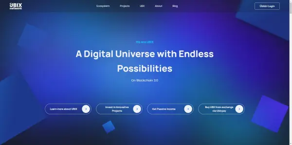 UBIX.Network概述（UBX）