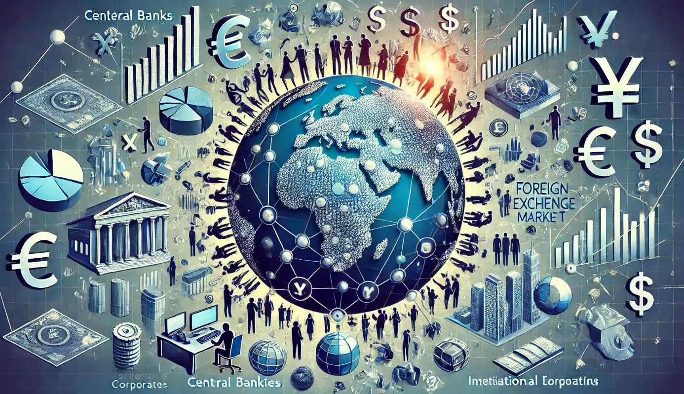 The foreign exchange market