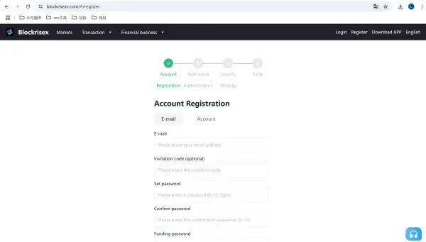 Blockrisex đăng nhập