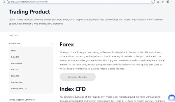 Produto de negociação