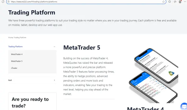 Plataforma de negociação