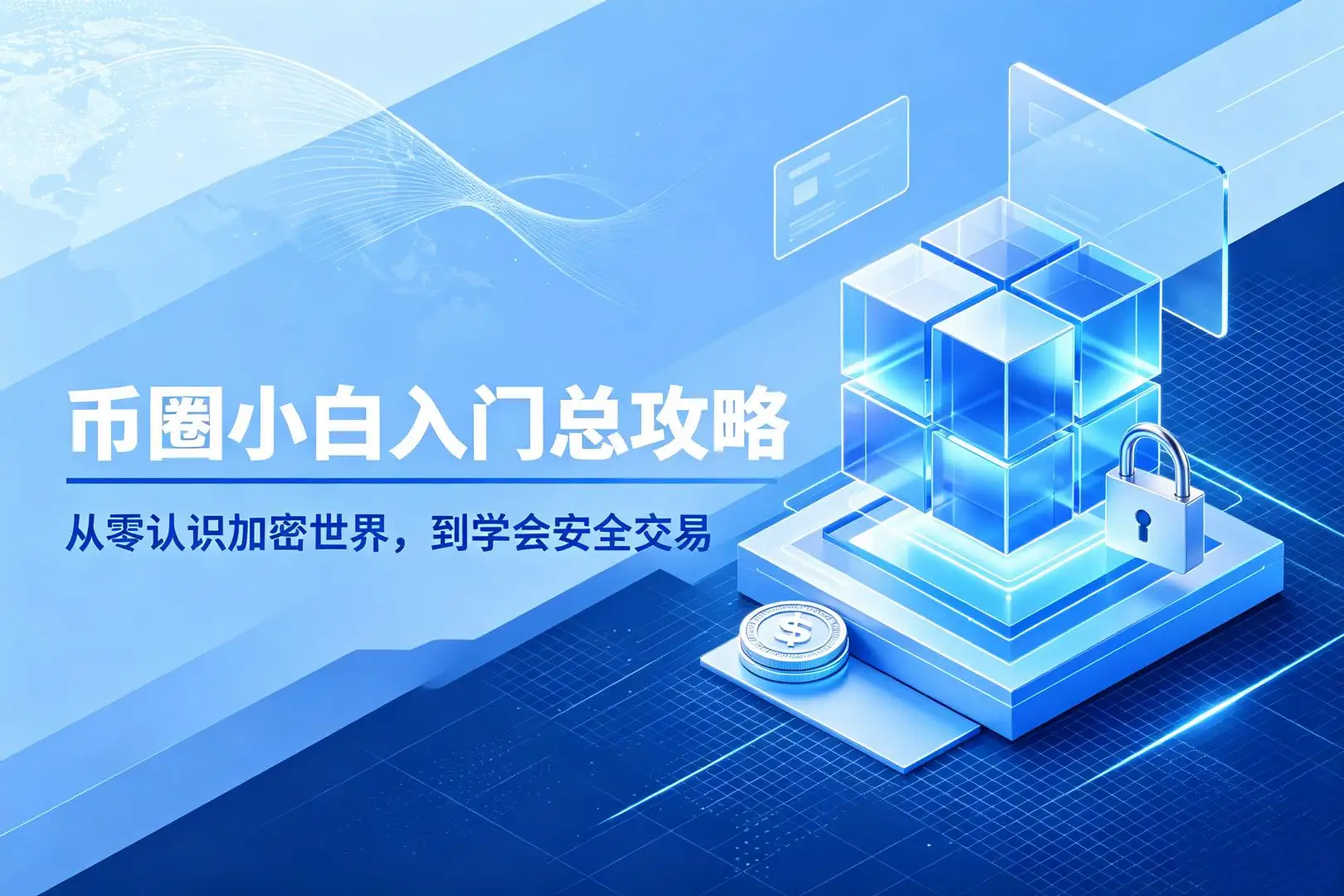 币圈小白入门总攻略:从零认识加密世界,到学会安全交易